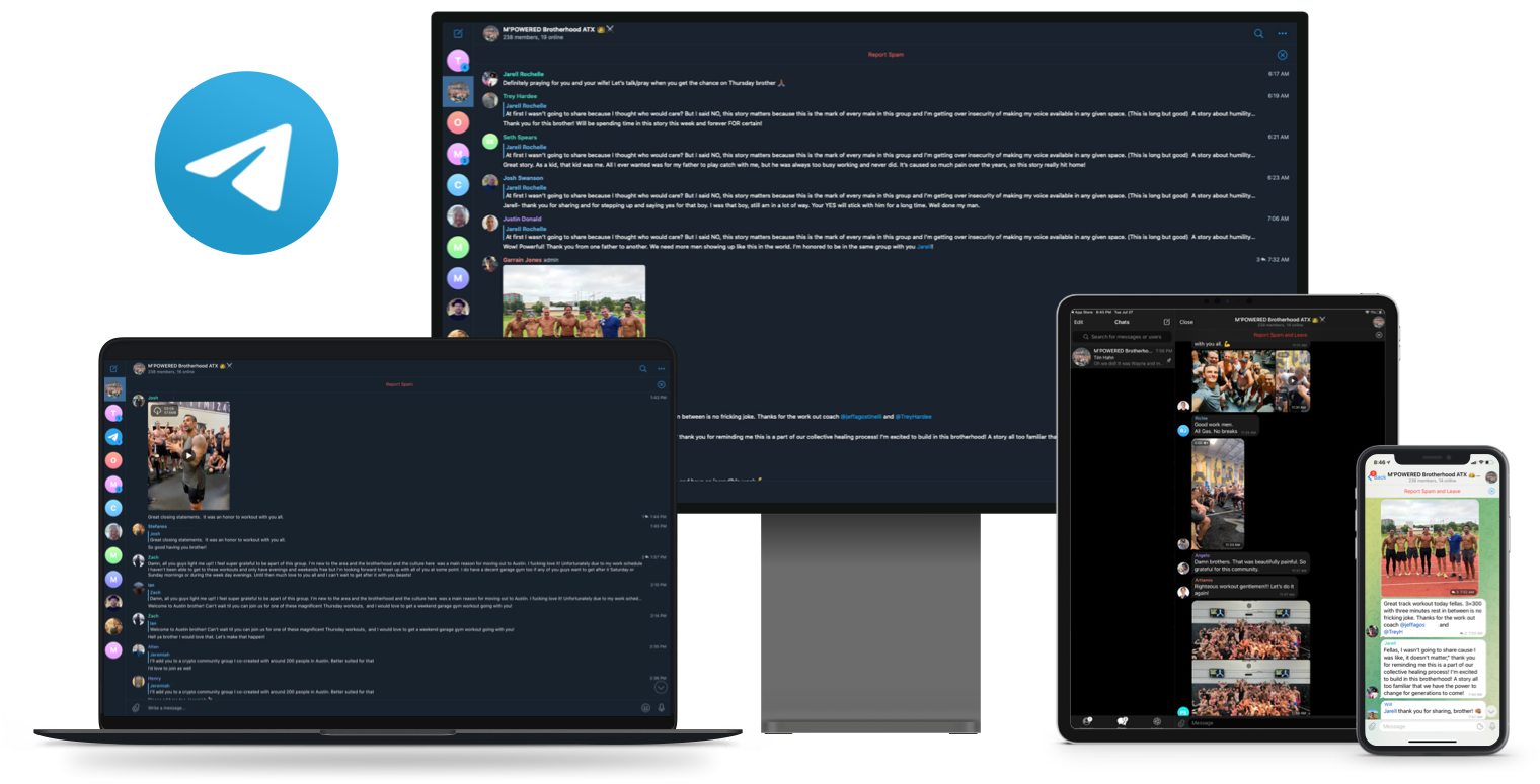 Join Our Private Telegram Group MPowered Brotherhood